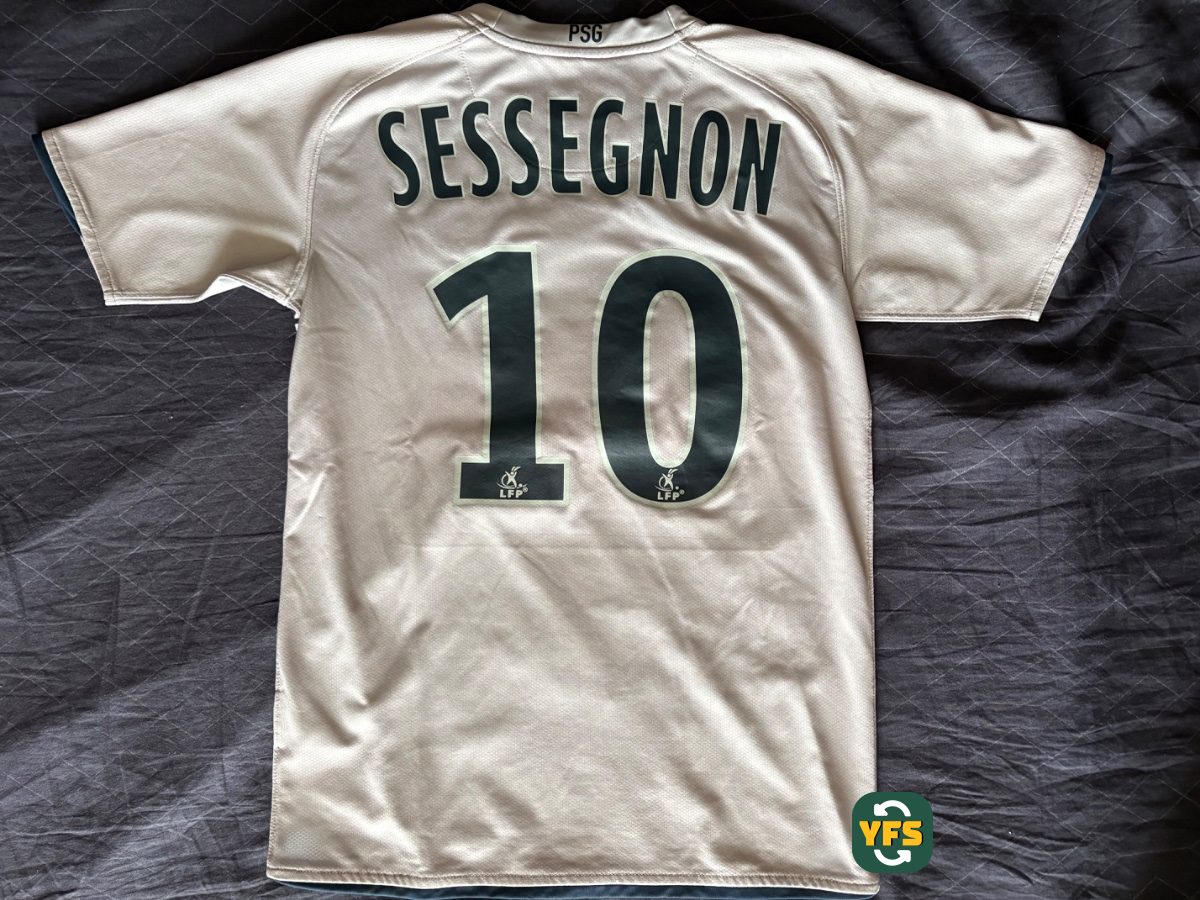 PSG 2008-2009 Away Store Version Nike Sessegnon - YourFootballShirt - Photo 1