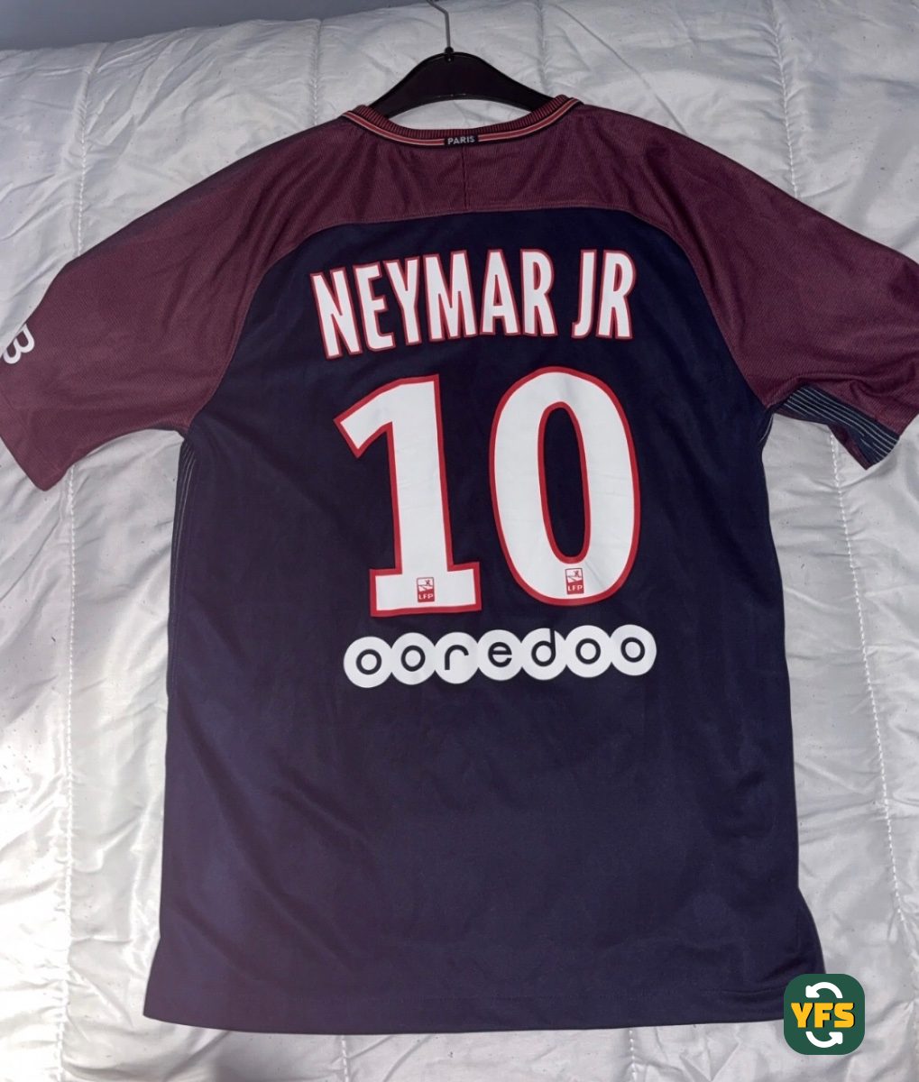 PSG 2017-2018 Home Store Version Nike NEYMAR JR - YourFootballShirt - Photo 1