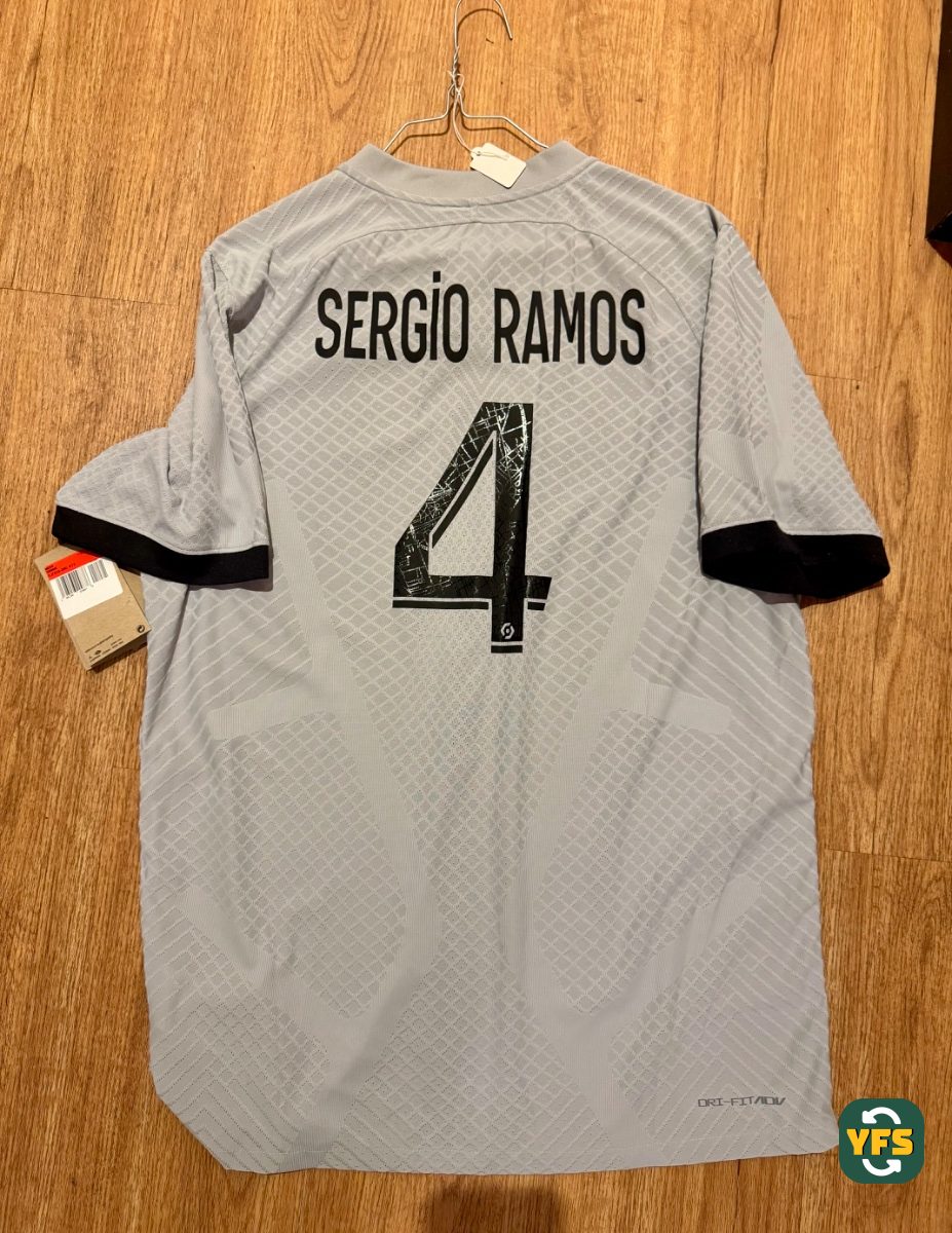 PSG 2022-2023 Away Pro Version Nike Sergio ramos - YourFootballShirt - Photo 1