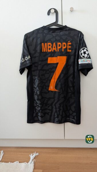 PSG 2023-2024 Third Mbappe #7
