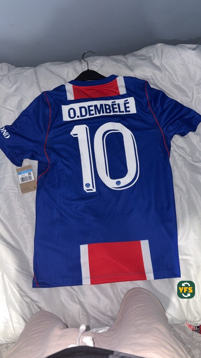PSG 2026-2027 Home Store Version Nike O. Dembélé - YourFootballShirt - Photo 1