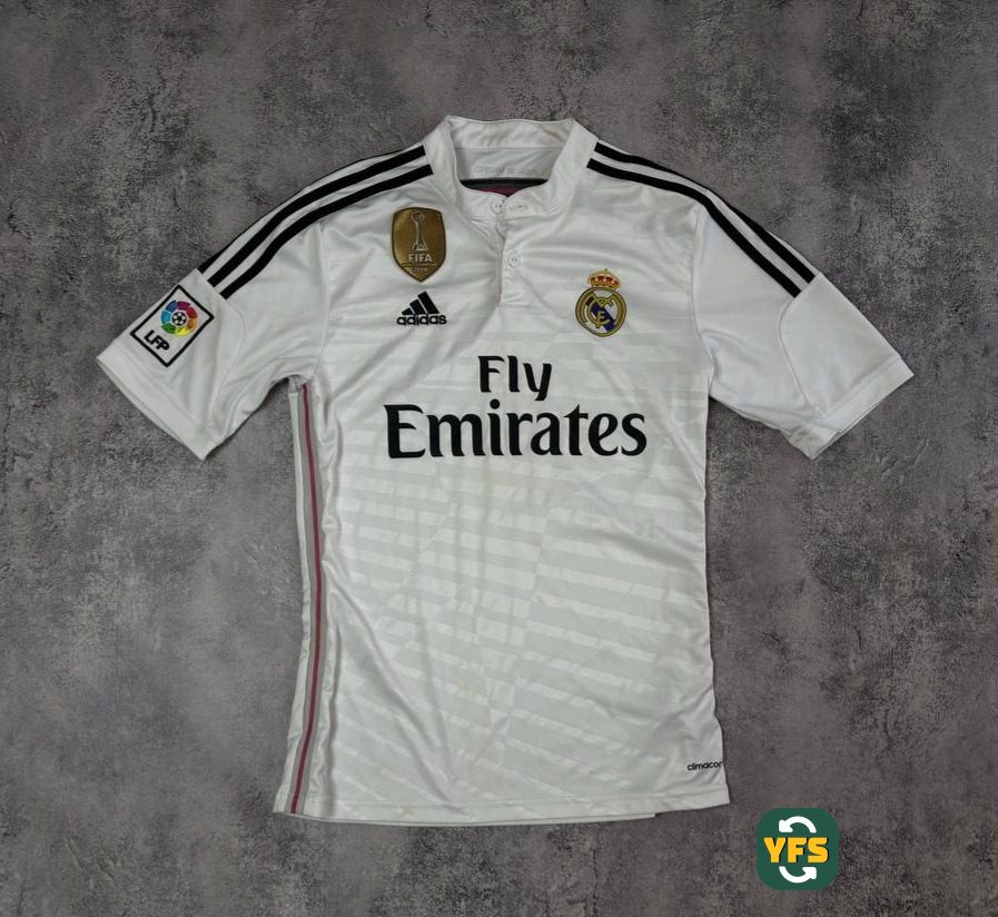 Real Madrid 2014-2015 Home Store Version Adidas - YourFootballShirt - Photo 1