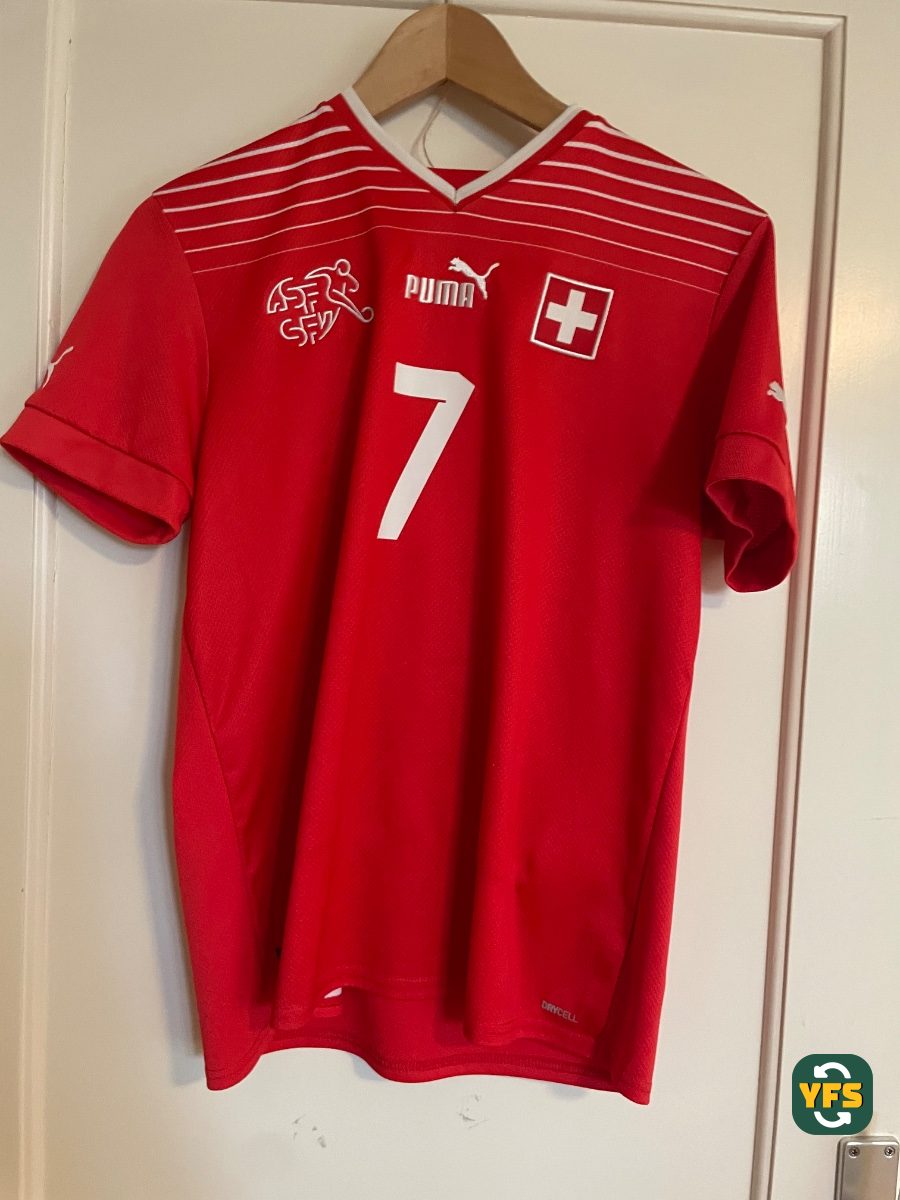 Schweiz 2021-2022 Home Store Version Puma Embolo - YourFootballShirt - Photo 1