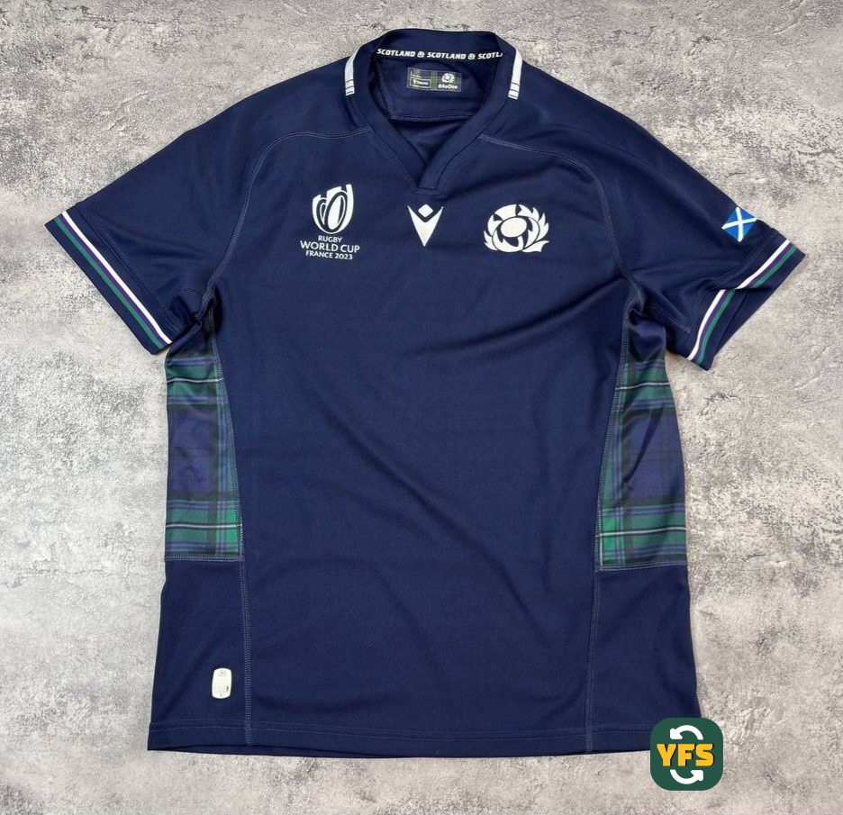 Scotland 2023-2024 Home Store Version Macron - YourFootballShirt - Photo 1
