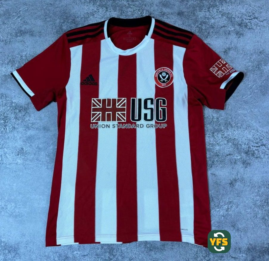 Sheffield United 2019-2020 Home Store Version Adidas - YourFootballShirt - Photo 1
