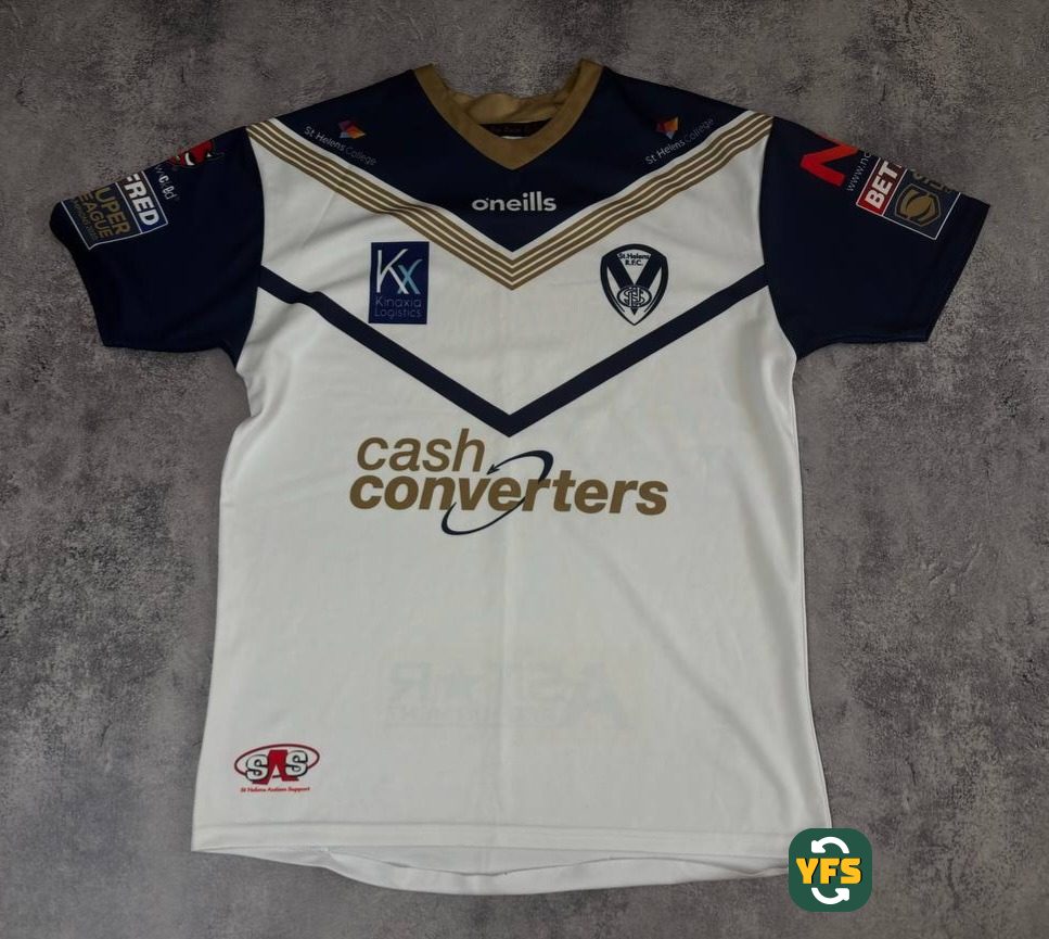 St Helens 2021-2022 Home Pro Version Oneills - YourFootballShirt - Photo 1