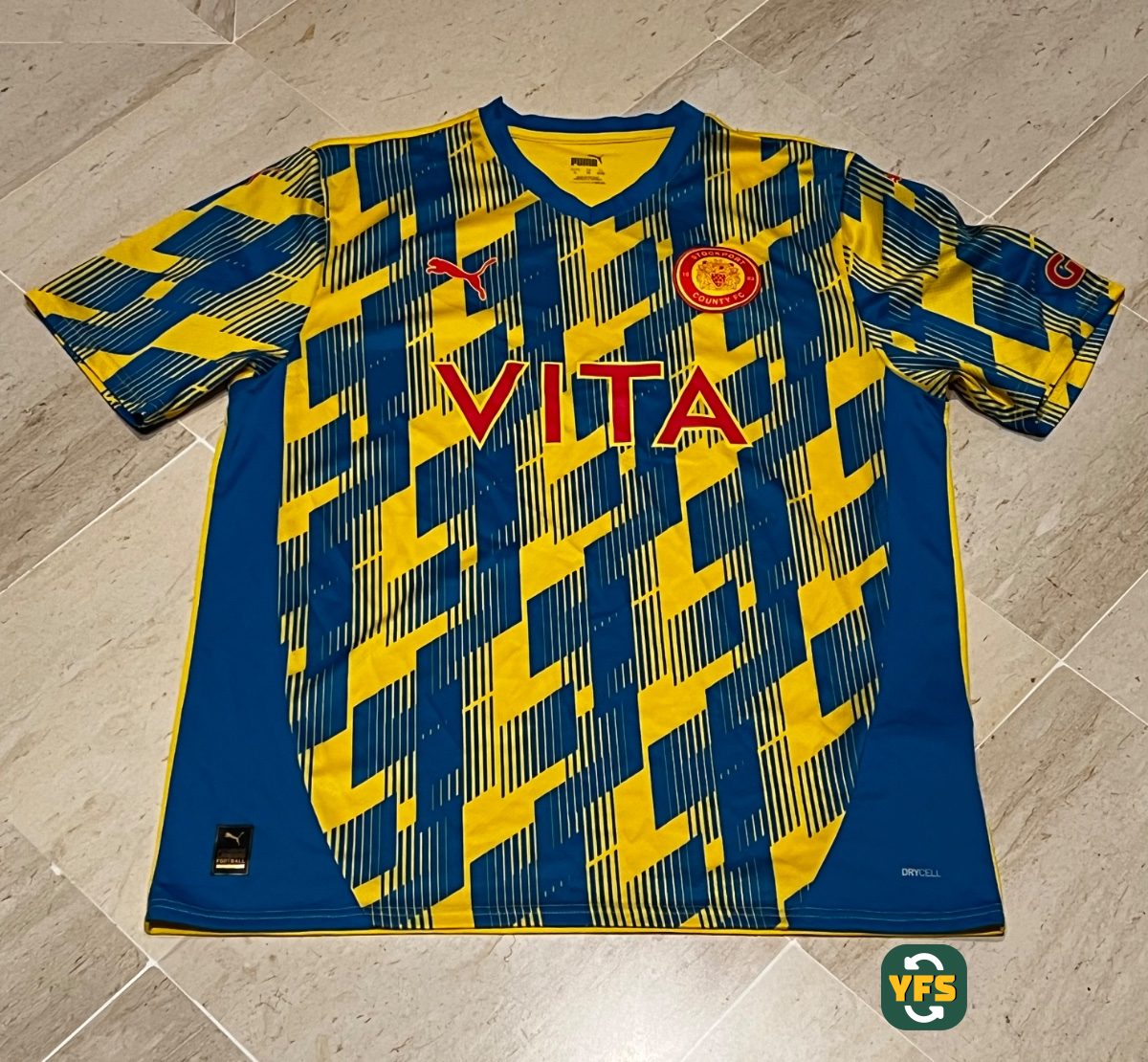 Stockport County 2024-2025 Third Pro Version Puma - YourFootballShirt - Photo 1